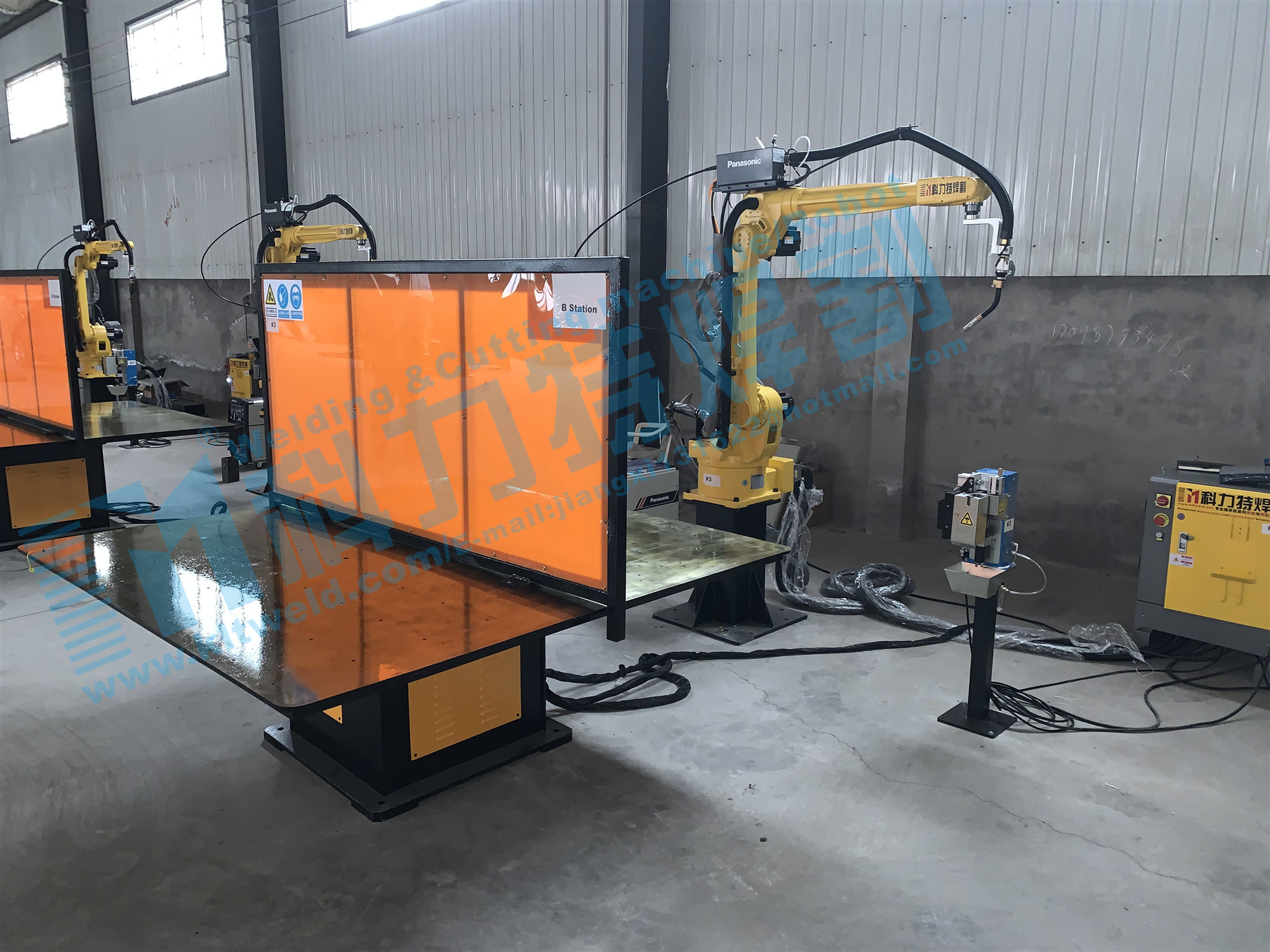 6 Axis Welding Robot workstation KELITE WELD—Automatic welding and